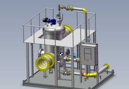 首台套项目落地！51漫画
成功交付海上平台过滤器撬装解决方案